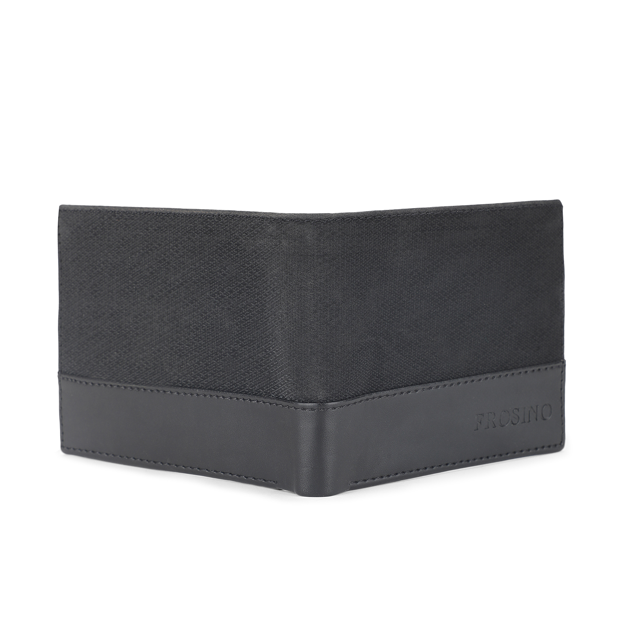 Frosino Men Blue Artificial Leather Wallet - Regular Size (4 Card Slots)