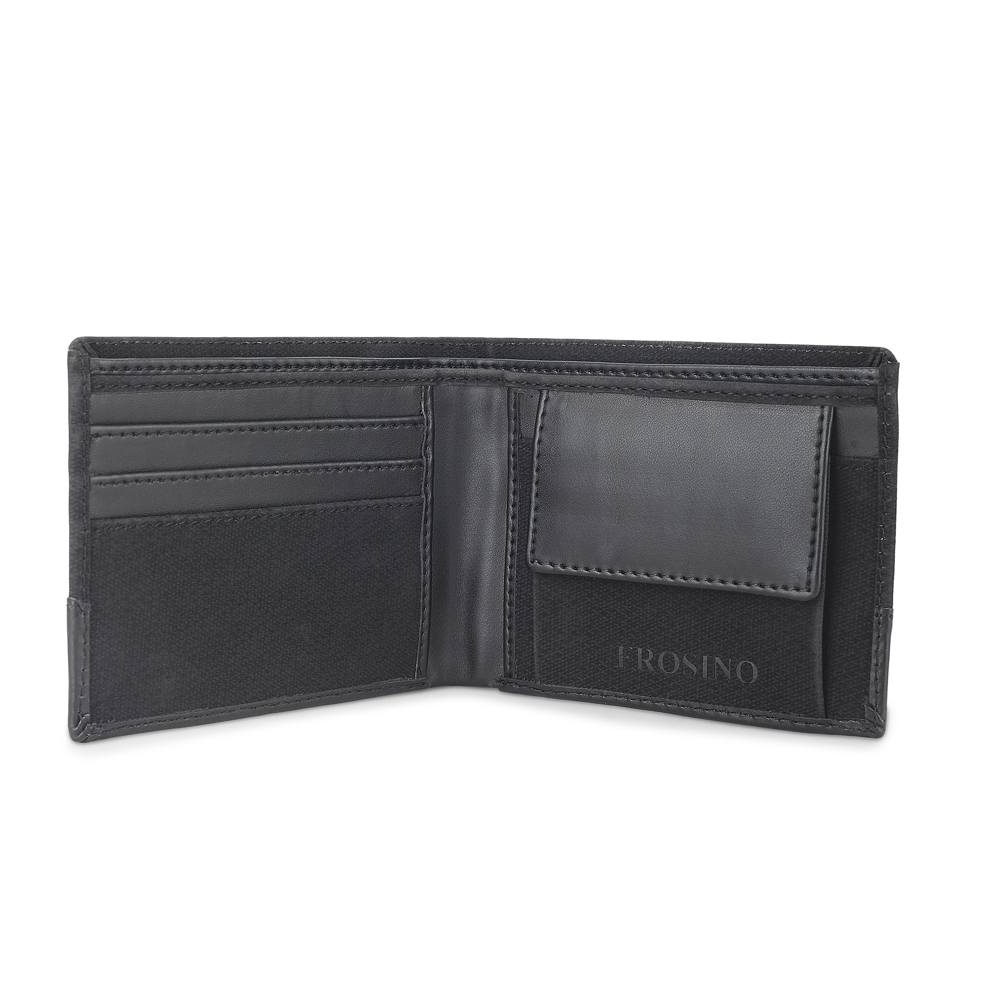 Frosino Men Blue Artificial Leather Wallet - Regular Size (4 Card Slots)