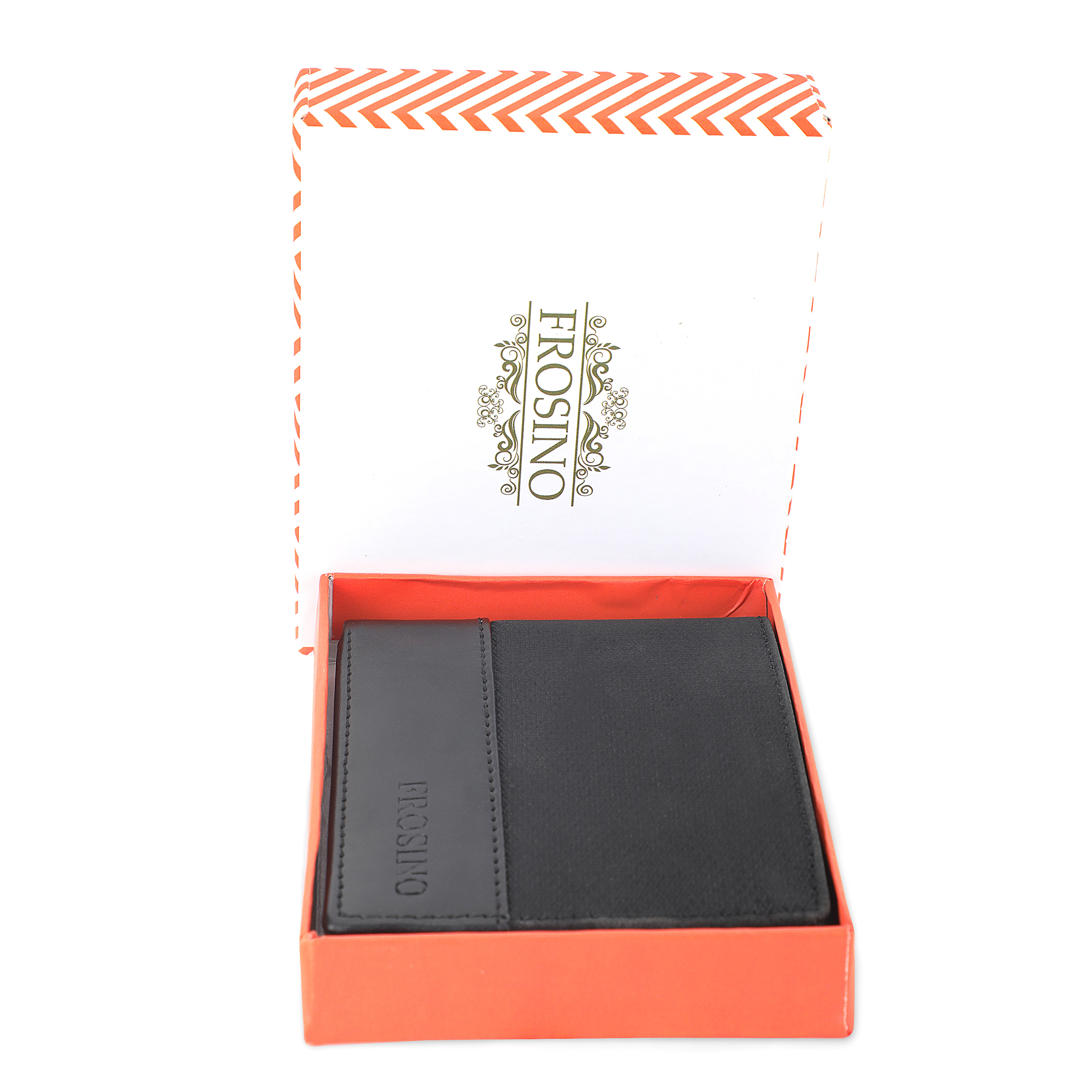 Frosino Men Blue Artificial Leather Wallet - Regular Size (4 Card Slots)