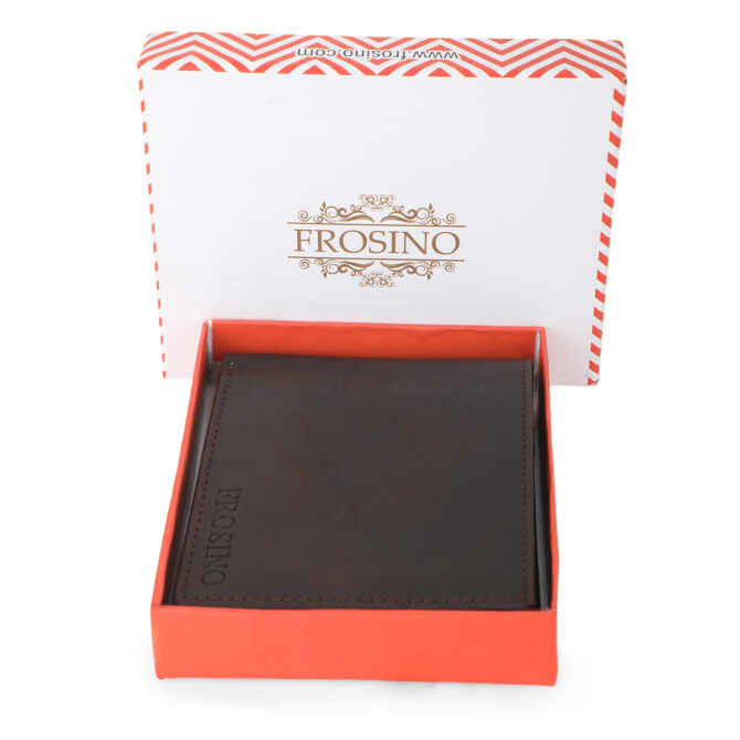 Frosino Nature Friendly Vegan Leather Bi Fold Men Wallet