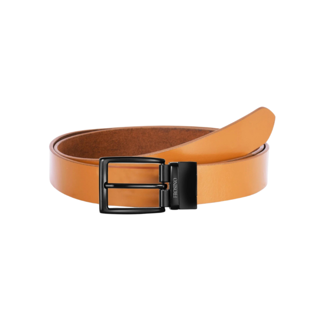 Frosino Men M J Series Solid Leather Formal Belt