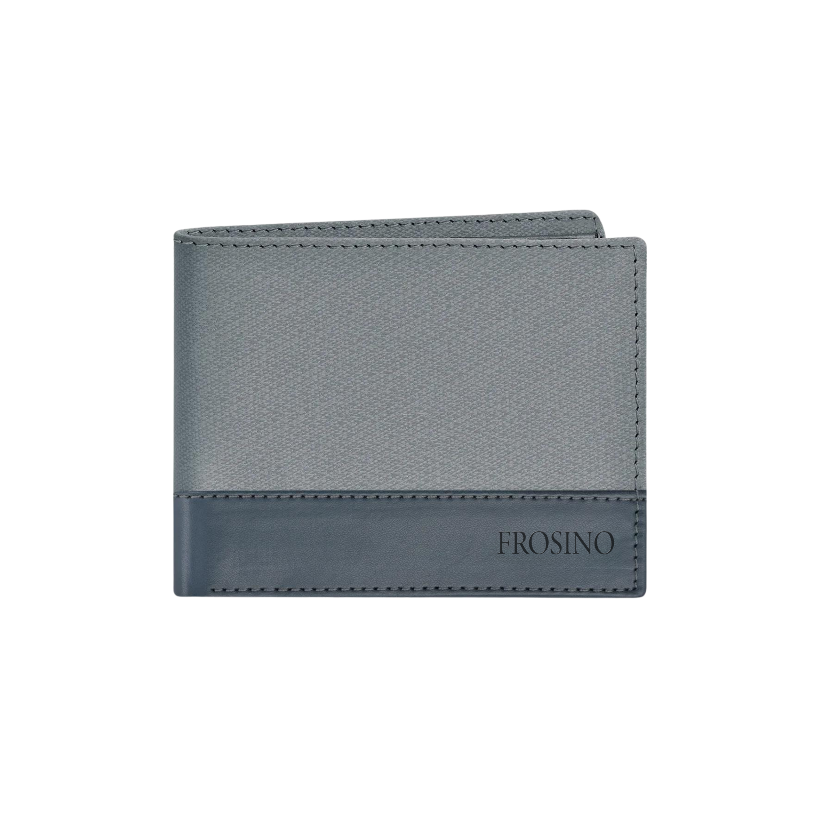 Frosino Men Blue Artificial Leather Wallet - Regular Size (4 Card Slots)