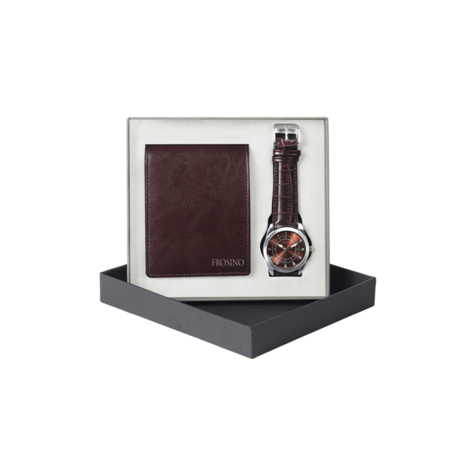 Frosino Gift Set Of 2 | Wallet & Watch |