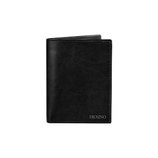 Frosino Men Green Artificial Leather Card Holder - Mini  (6 Card Slots)